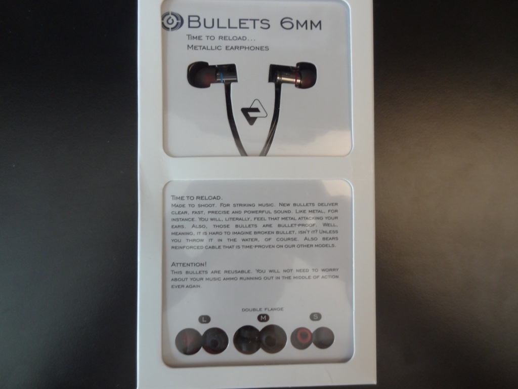 Fischer Audio 6mm Bullets - Packaging