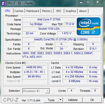 MSI GTX 970 Review - CPUZ