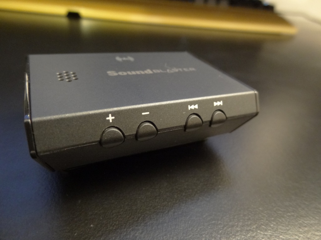 Creative Sound Blaster E3 Kopfhörerverstärker schwarz 3,5 mm Mikrofon, Bluetooth, NFC, USB 