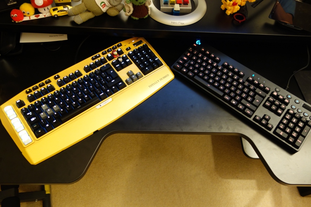 Logitech G810 Keyboard - G710+ size